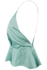 Satin Frill Hem Cami