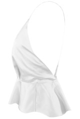 Satin Frill Hem Cami