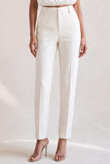 Tailored Pinstripe Trousers - 3 Colours