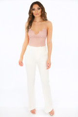 Tailored Boot Cut Trousers