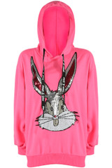 Bugs Bunny Sequin Trim Hoodie