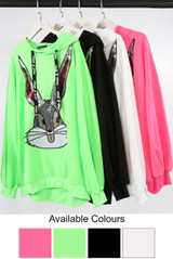 Bugs Bunny Sequin Trim Hoodie