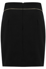 Golden Piping Tailored Skirt