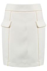 Golden Piping Tailored Skirt