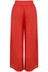 Layered Belted Wide Leg Culottes