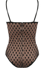 Lace Trim Padded Bodysuits