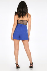 Lace Trim Padded Bodysuits