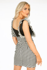 Monochrome Print Pinafore Dress - 2 Prints