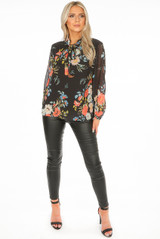 Floral Print Blouse  - 2 Colours