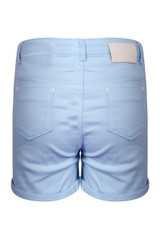 Front Button Up Denim Shorts