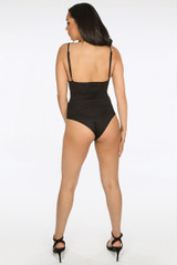 Neon Cowl Neck Bodysuit - 4 Colours