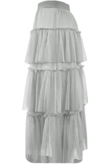 Tulle Tiered Midi Skirt - 3 Colours