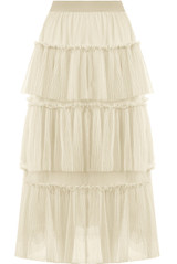 Tulle Tiered Midi Skirt - 3 Colours