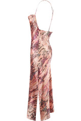 Reptile Print Cami Maxi Dress