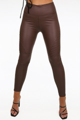 PU Biker Leggings