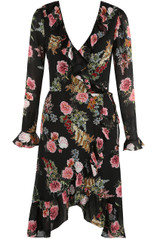 Floral Print Wrap Dress - 2 Colours