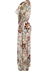 Vintage Floral Wrap Maxi Dress - 3 Colours