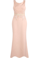 Lace Trim Maxi Dress 