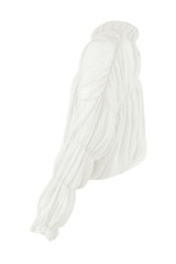 Crinkle Chiffon Tie Up Blouse