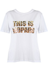 THIS IS LEOPARD Slogan Tee