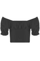 Bardot Buttoned Blouse