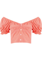Bardot Buttoned Blouse