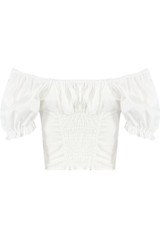 Bardot Buttoned Blouse