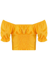 Bardot Buttoned Blouse