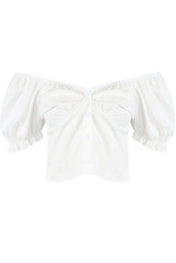Bardot Buttoned Blouse