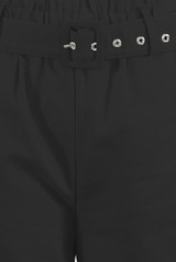 Blended Cotton Belted Shorts