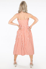 Stripes Button Down Day Dress