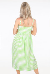 Stripes Button Down Day Dress
