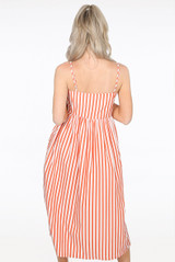 Stripes Button Down Day Dress