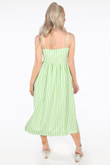 Stripes Button Down Day Dress