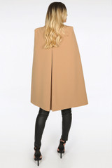 Tailored Long-line Cape Blazer - 6 colours