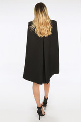Tailored Long-line Cape Blazer - 6 colours
