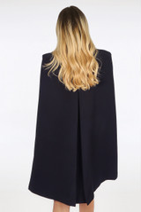 Tailored Long-line Cape Blazer - 6 colours