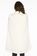 Tailored Long-line Cape Blazer - 6 colours