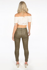 Bardot Gypsy Crop Top - 3 Colours