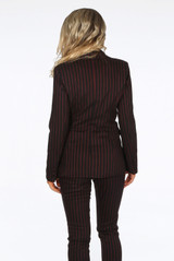 Stripes Double Breast Blazer & Trousers Suit