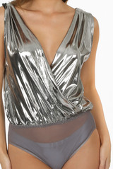 Foil Wrap Bodysuit