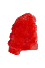 Cropped Super Soft Faux Fur Tier Coat