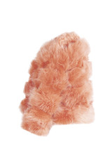 Cropped Super Soft Faux Fur Tier Coat