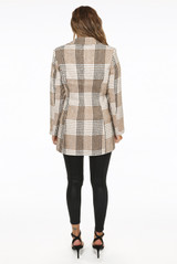 Glen Plaid Check Longline Coats