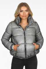 Shimmer Quilted Jacket