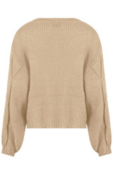 High Neck Knitted Jumper