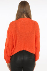 High Neck Knitted Jumper