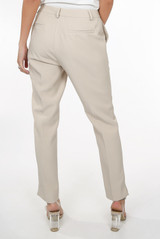 Tailored Ankle Slit Trouser