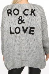 'ROCK & LOVE' Cable Knit Cardigan