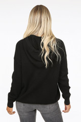 'HAPPY' Slogan Hoodie 